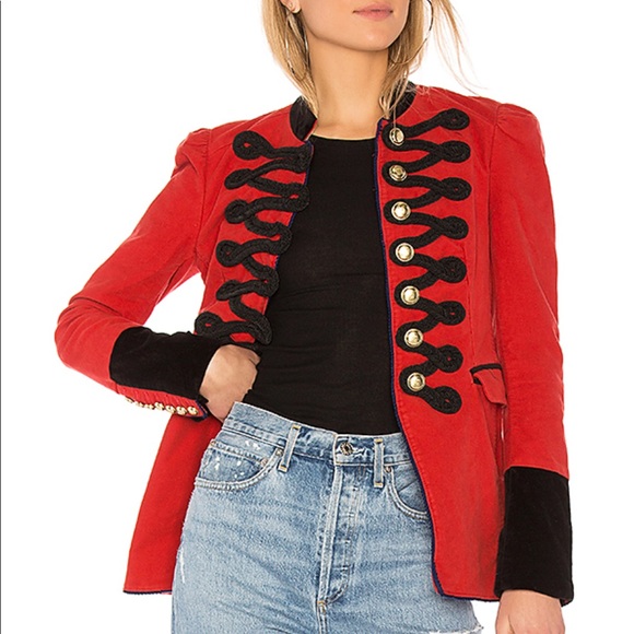 military red jacket